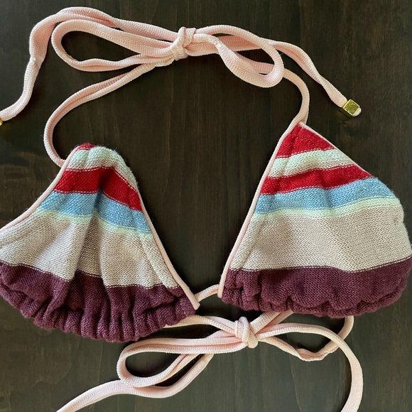 SUBOO Knit String Bikini 👙 Top & High-Rise Bottom - Picture 3 of 6